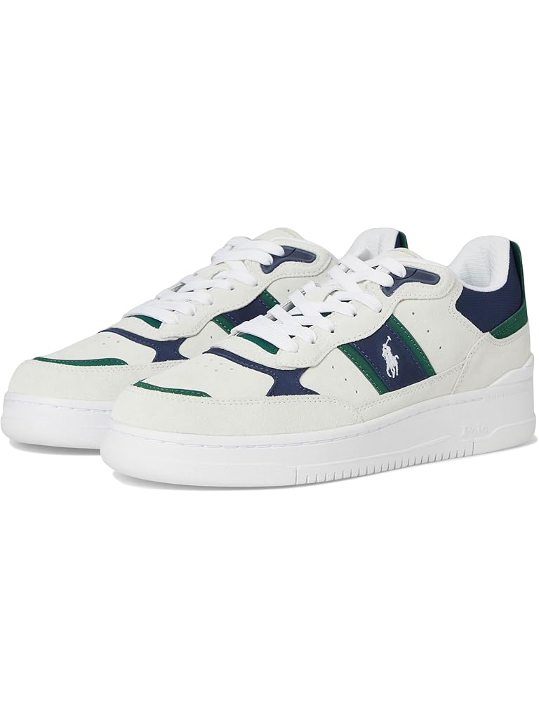 Men's Polo Ralph Lauren Suede Leather-Sayer Sport-Sneakers